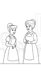 coloriage Cendrillon updated gratuit