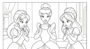 coloriage Cendrillon updated gratuit