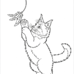 imprimer coloriage Chat updated pour enfant