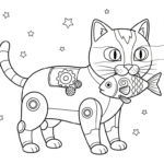 coloriage Chat updated pour enfants à imprimer