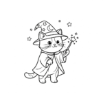 coloriage Chat updated pour enfant de 7 ans