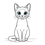 coloriage Chat updated à imprimer pour enfant de 9 ans