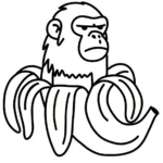 coloriage Chimpanzini Bananini pour enfants à imprimer