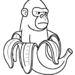 coloriage Chimpanzini Bananini en ligne