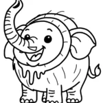 coloriage Cocofanto Elefanto et apprentissage