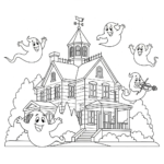 coloriage Disney Halloween updated à imprimer pdf gratuit