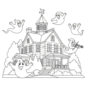 coloriage Disney Halloween updated à imprimer pdf gratuit