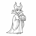 coloriage Disney Halloween updated de pour enfants