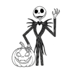 coloriage Disney Halloween updated pour enfant de 6 ans