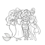 coloriage Disney Halloween updated en ligne