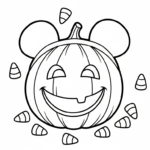 coloriage Disney Halloween updated a imprimer pour enfant de 4 ans