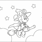 image pour coloriage Disney Halloween updated enfant