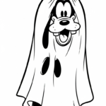coloriage Disney Halloween updated à imprimer pour enfant de 2 ans