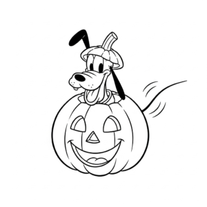coloriage Disney Halloween updated en ligne