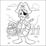 coloriage Disney Halloween updated gratuit en ligne