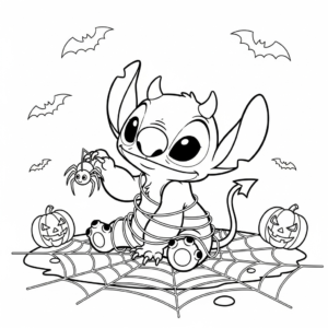coloriage Disney Halloween updated et dessins