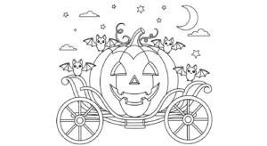 coloriage Disney Halloween updated et découpage à imprimer