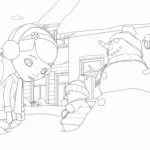 coloriage Docteur La Peluche pour primaire