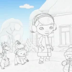 coloriage Docteur La Peluche à imprimer