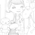 coloriage Docteur La Peluche a dessiner en ligne
