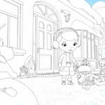 coloriage Docteur La Peluche a colorier en ligne gratuitement