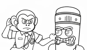 coloriage Dul Dul Dul Dul a imprimer gratuitement