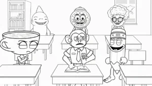 coloriage Dul Dul Dul Dul et dessin a imprimer