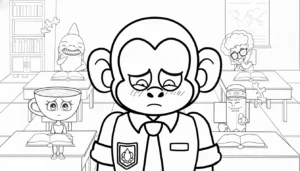 coloriage Dul Dul Dul Dul a imprimer pour enfant de 4 ans