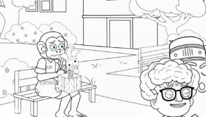 coloriage Dul Dul Dul Dul pour enfants a imprimer gratuit