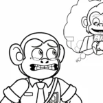 coloriage Dul Dul Dul Dul gratuit pour enfants