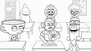 coloriage Dul Dul Dul Dul à imprimer pdf gratuit