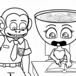 coloriage Dul Dul Dul Dul a colorier en ligne