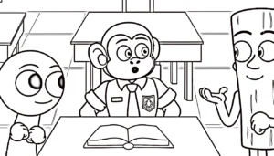 coloriage Dul Dul Dul Dul pour enfants à imprimer