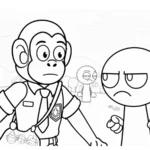 coloriage Dul Dul Dul Dul pour enfants à télécharger