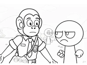 coloriage Dul Dul Dul Dul pour enfants à télécharger