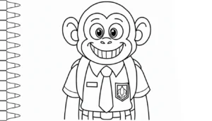 coloriage Dul Dul Dul Dul pour enfant de 4 ans