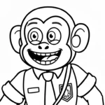 image de coloriage Dul Dul Dul Dul pour enfant