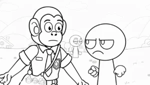 coloriage Dul Dul Dul Dul gratuit a imprimer