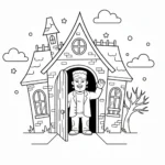 coloriage Frankenstein pour enfant gratuit