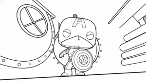 télécharger coloriage Funko Pop gratuit