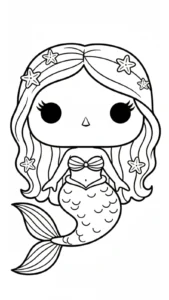 coloriage Funko Pop a telecharger