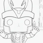 coloriage Funko Pop pour enfant gratuit
