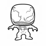 coloriage Funko Pop et decoupage