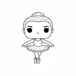coloriage Funko Pop pour enfants a imprimer