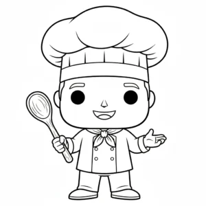 coloriage Funko Pop gratuit à imprimer