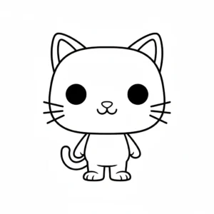 coloriage Funko Pop pour enfant de à imprimer
