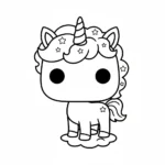 coloriage Funko Pop pour enfant de à imprimer