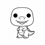 imprimer coloriage Funko Pop pour enfant