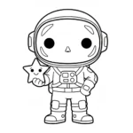 coloriage Funko Pop à imprimer pour enfants