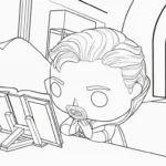 coloriage Funko Pop a imprimer gratuitement